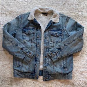 DRAVUS SHERPA LINED DENIM JACKET